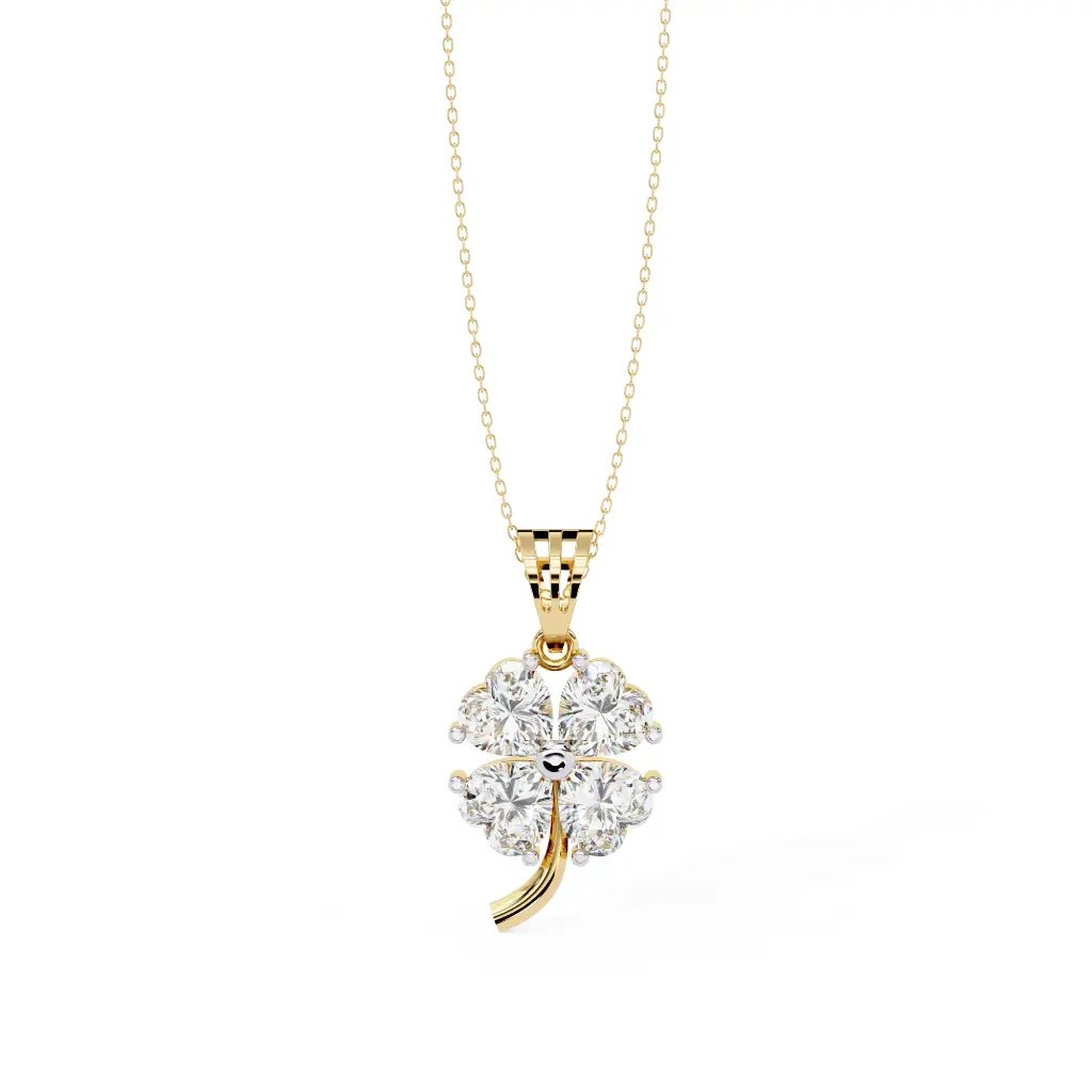 Enchanted Lotus Flower Shaped Pendant 