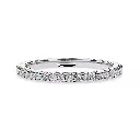 Classic Bead Set Diamond Band