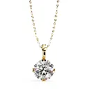 Exquisite Round Brilliant Cut Diamnod Pendant 