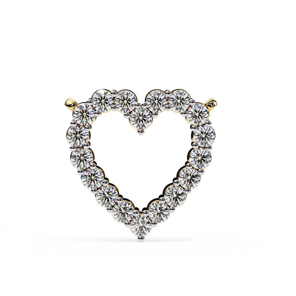 Enchante Heart Shaped Pendant 