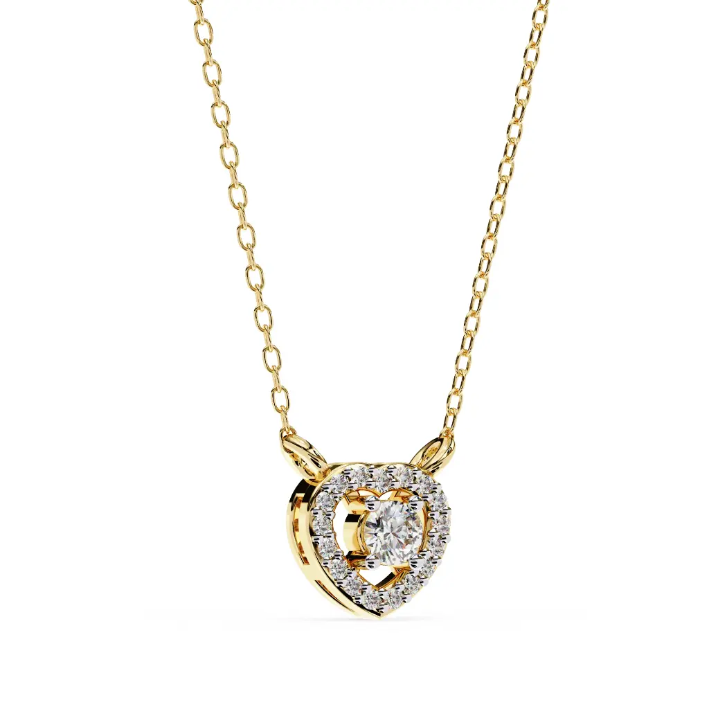 Exquisite Heart Shaped Pendant 