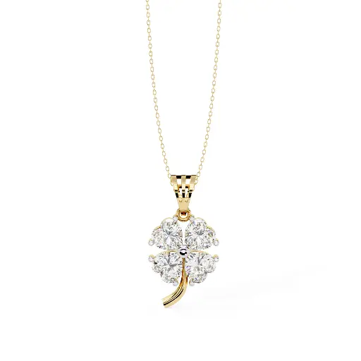 Enchanted Lotus Flower Shaped Pendant 