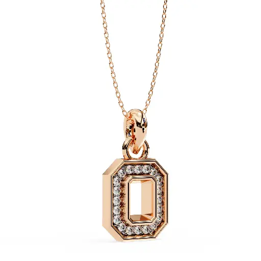 Exquisite Square Shaped Pendant 